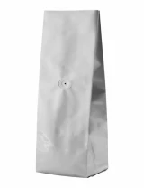8 oz Side Gusset Bags with valve with PET ALU LLDPE