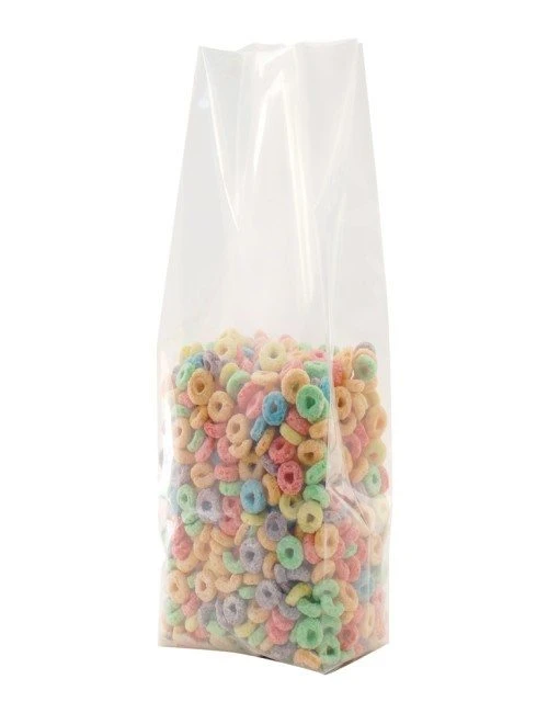 Clear 16 oz. Side Gusset Bags Clear 16 oz. Side Gusset Bags