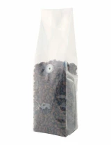 Clear 16 oz. Side Gusset Bags with Valve