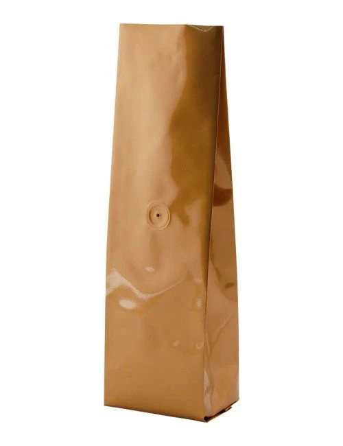 Copper 16 oz. Side Gusset Bags with Valve Copper 16 oz. Side Gusset Bags with Valve