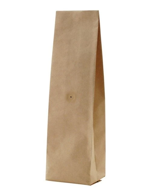 Kraft 16 oz. Side Gusset Bags with Valve Kraft 16 oz. Side Gusset Bags with Valve