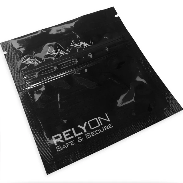 Black 3.75 x 4 Child Resistant Exit Bags Black 3.75 x 4 Child Proof Exit Bags