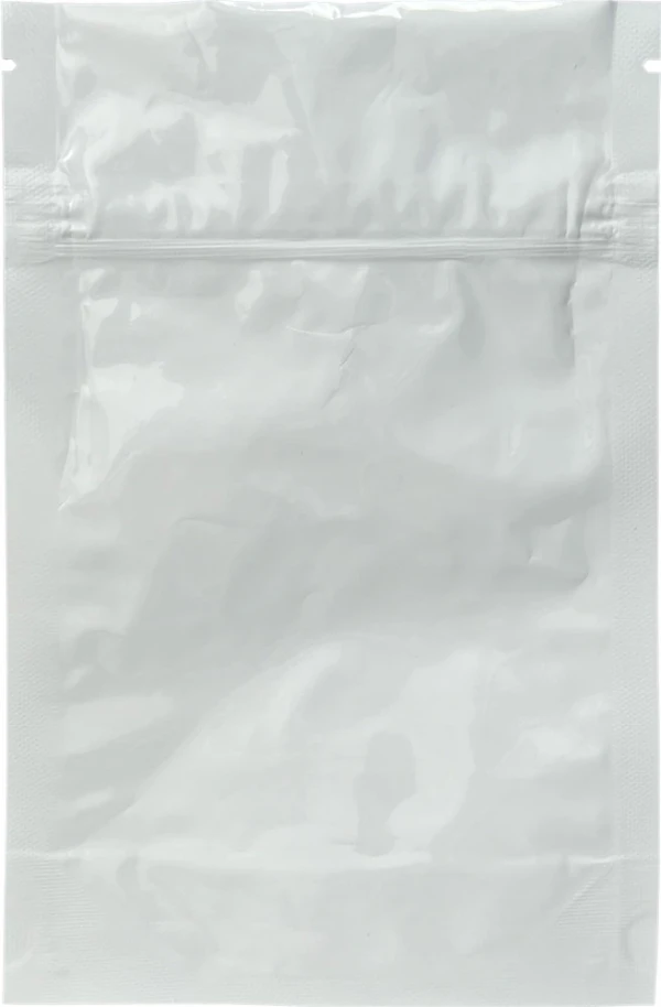 5 x 8 + 2.5 Child Resistant Stand Up Pouches Back Back of 5 x 8 + 2.5 Child Resistant Stand Up Pouches