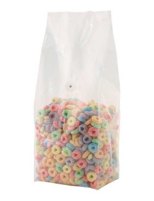 Clear 5 lbs Side Gusset Bags with Valve Clear 5 lbs Side Gusset Bags with Valve
