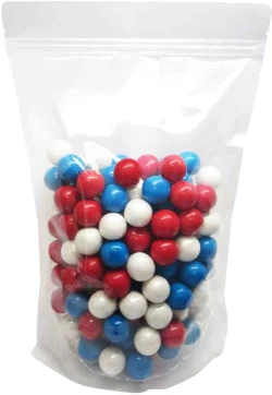 9"x13 1/2" + 4 3/4" Clear 2 lb Stand Up Pouch