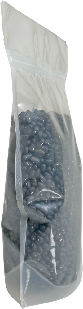 Clear 16 oz. Stand Up Pouch Side 16 oz Stand Up Zipper Pouch Bags 7x11 1/2 + 4 CLEAR PET/LLDPE Side