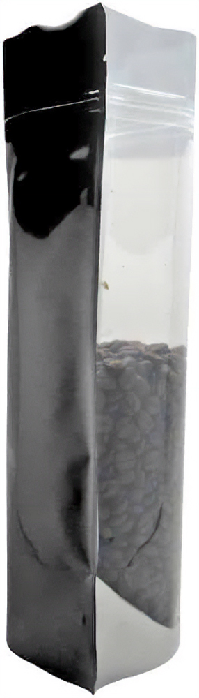 Clear/Black 16 oz. Stand Up Pouch Side 16 oz Stand Up Pouch Clear/Black PET/ALU/LLDPE
