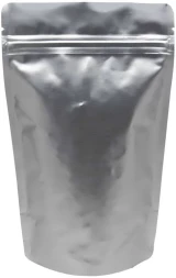 16 oz Stand Up Pouch Clear/Silver MBOPP/PET/ALU/LLDPE Back