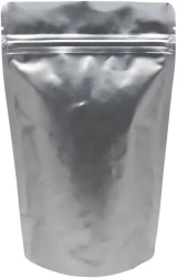 4 oz Stand Up Pouch Clear/Silver PET/ALU/LLDPE Back