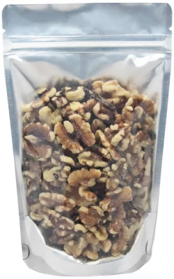 Clear/Silver 4 oz. Stand Up Pouch