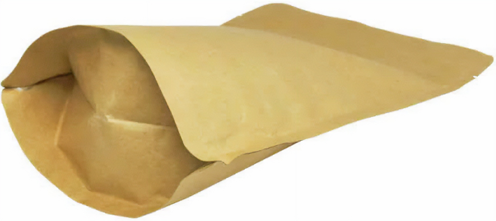 4 oz Stand Up Pouch Kraft KRAFT/ALU/LLDPE Bottom Gusset