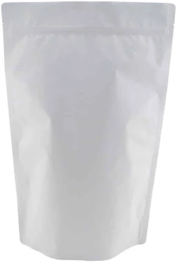 Matte White 5 lb Stand Up Pouch