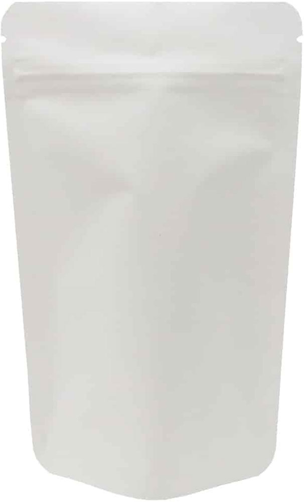2 lb Stand Up Pouch White Kraft WHITE KRAFT/PET/ALU/LLDPE