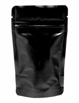 1 oz Stand Up Pouch Black PET/ALU/LLDPE