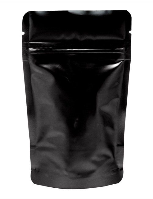 1 oz Stand Up Pouch Black PET/ALU/LLDPE