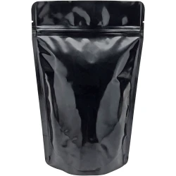 Black 16 oz. Stand Up Pouch
