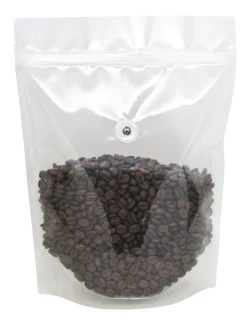 Clear 5 lb Stand Up Pouch with Valve