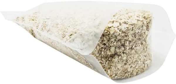 Clear 5 lb Stand Up Pouch Bottom Gusset 5 lb Stand Up Zipper Pouch Bags - 11 7/8x19+5 1/2 CLEAR - PET/LLDPE Bottom Gusset