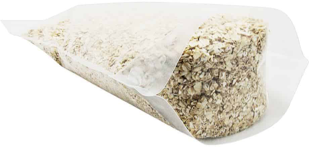 5 lb Stand Up Zipper Pouch Bags - 11 7/8x19+5 1/2 CLEAR - PET/LLDPE Bottom Gusset