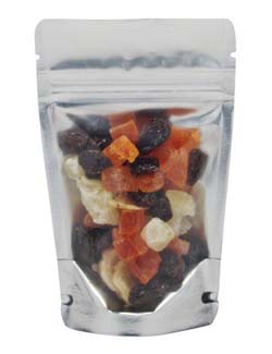 1 oz Stand Up Pouch Clear/Black PET/ALU/LLDPE