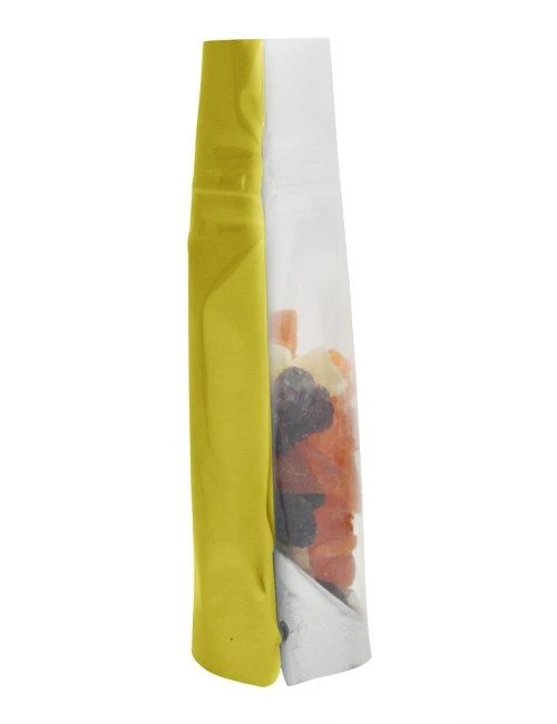 1 oz Stand Up Pouch Clear/Gold PET/ALU/LLDPE