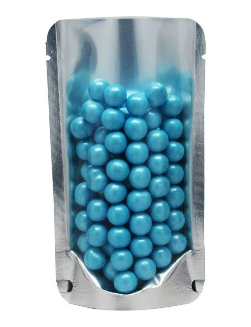 1 oz Stand Up Pouch Clear/Silver PET/ALU/LLDPE 1 oz Stand Up Pouch Clear/Silver PET/ALU/LLDPE
