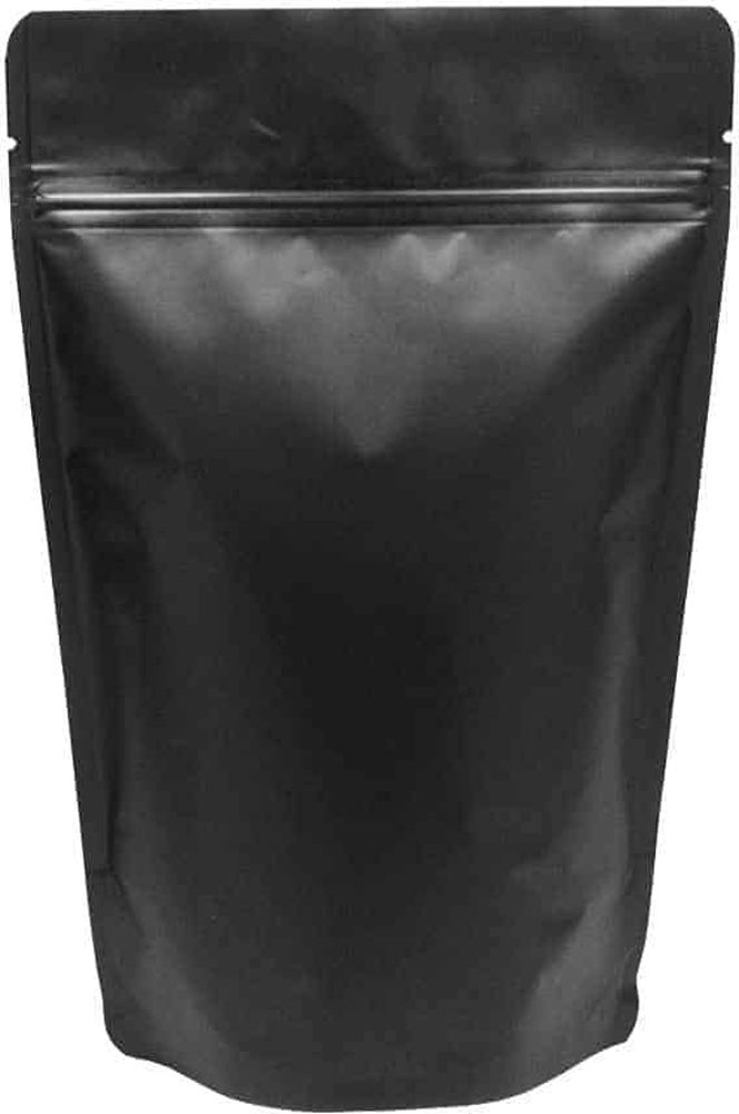 Matte Black 16 oz. Stand Up Pouch