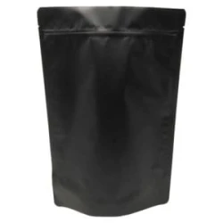 Matte Black 2 lb Stand Up Pouch