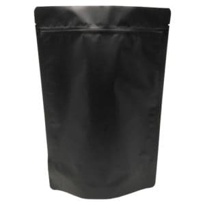2 lb Stand Up Pouch Matte Black MBOPP/PET/ALU/LLDPE 2 lb Stand Up Pouch Matte Black MBOPP/PET/ALU/LLDPE