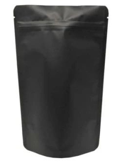 Matte Black 4 oz. Stand Up Pouch