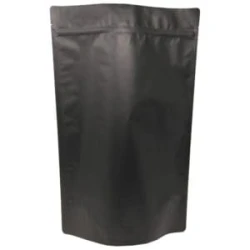Matte Black 5 lb Stand Up Pouch