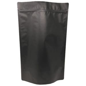 5 lb Stand Up Pouch Matte Black MBOPP/PET/ALU/LLDPE