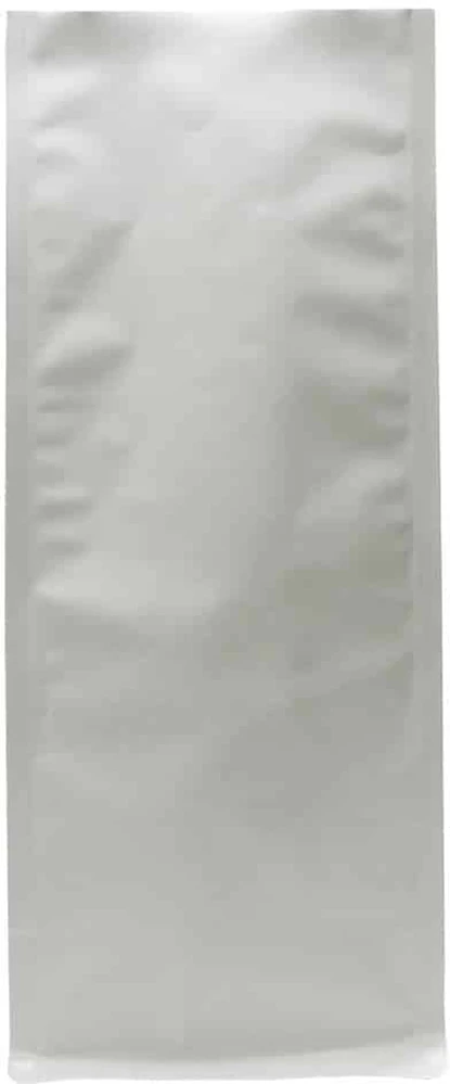 Matte White 16 oz. Block Bottom Side Gusset Bags with Valve Matte White 16 oz. Block Bottom Side Gusset Bags with Valve