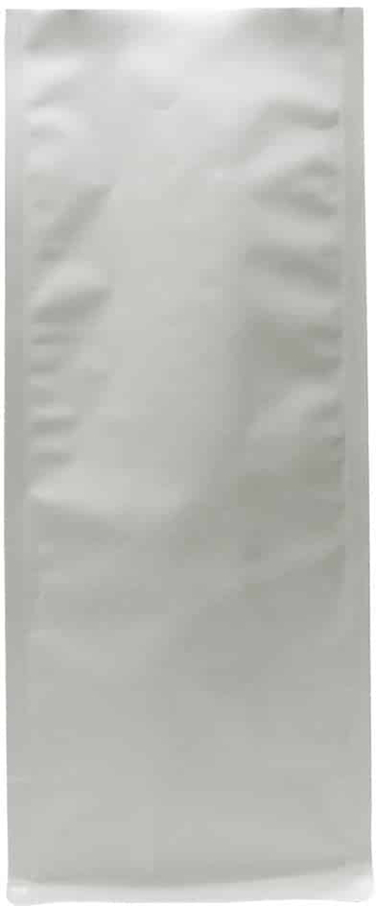 Matte White 16 oz. Block Bottom Side Gusset Bags with Valve Matte White 16 oz. Block Bottom Side Gusset Bags with Valve