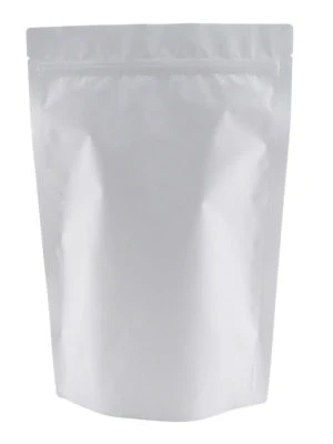 Matte White 2 lb Stand Up Pouch Matte White 2 lb Stand Up Pouch