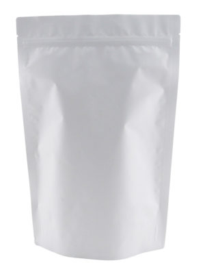 Matte White 2 lb Stand Up Pouch Matte White 2 lb Stand Up Pouch