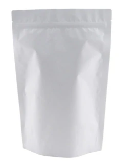Matte White 4 oz. Stand Up Pouch