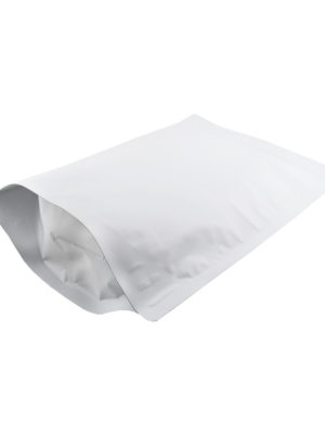 Matte White 5 lb Stand Up Pouch Bottom Gusset Matte White 5 lb Stand Up Pouch Bottom Gusset