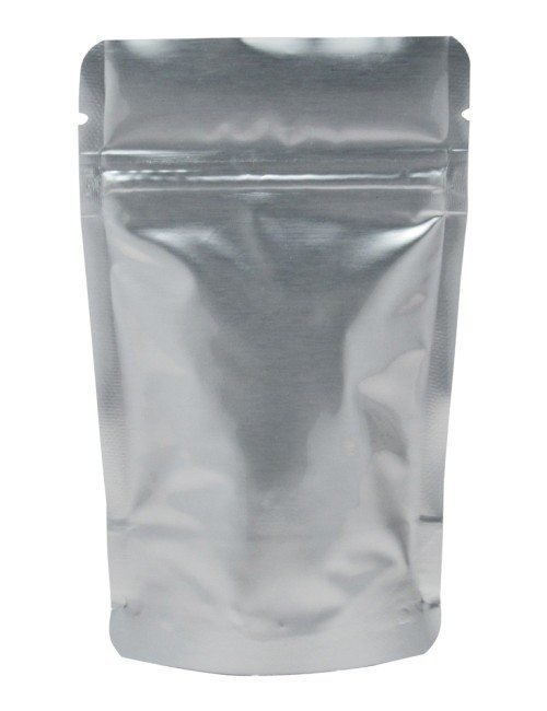 1 oz Stand Up Pouch Silver PET/ALU/LLDPE