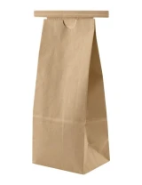 1/2 lb Kraft Bag (Poly Lined) w/Tin Tie