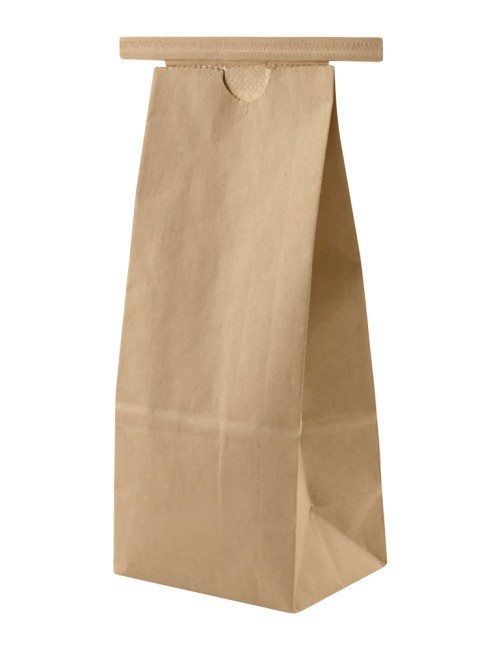 1/2 lb Kraft Bag (Poly Lined) w/Tin Tie 1/2 lb Kraft Bag (Poly Lined) w/Tin Tie