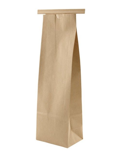 1 lb Paper Bag - (narrow) - Kraft w/Tin Tie