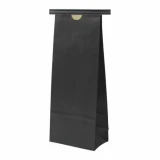 1 lb Paper Bag - Chalkboard Black w/Tin Tie