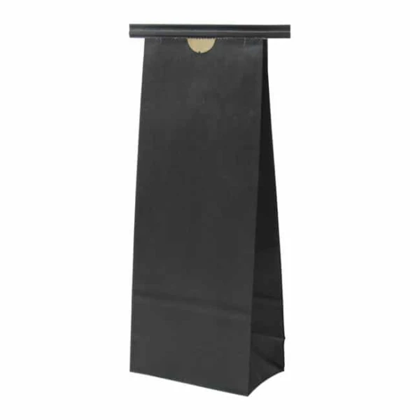 1 lb Paper Bag - Chalkboard Black w/Tin Tie 1 lb Paper Bag - Chalkboard Black w/Tin Tie