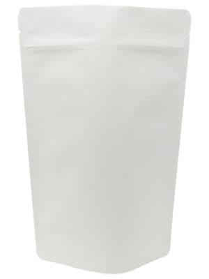 12 oz Stand Up Pouch White Kraft WHITE KRAFT/PET/ALU/LLDPE 12 oz Stand Up Pouch White Kraft WHITE KRAFT/PET/ALU/LLDPE