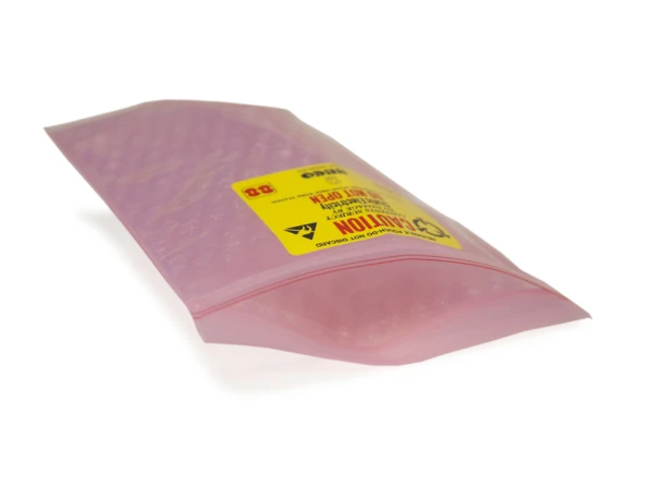 12x15 Anti-Static &amp; ESD Zipper Locking Bubble Bags