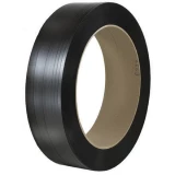 5/8x0.025x2200 black hand grade polyester strapping