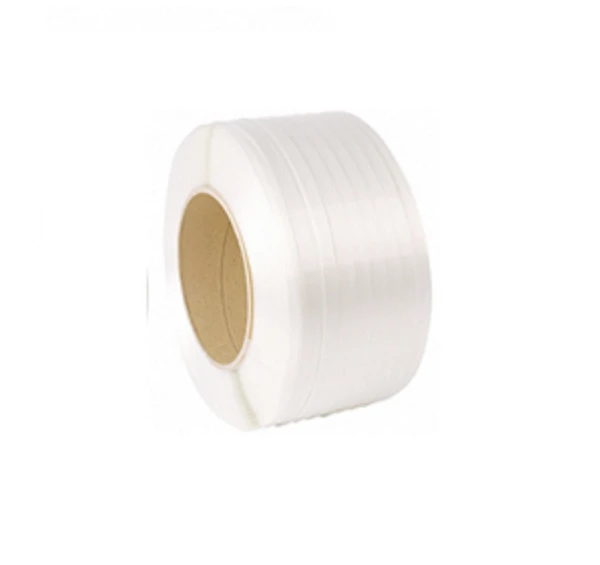 3/4 x 2100 white polyester cord strapping 3/4x2100 white polyester cord strapping