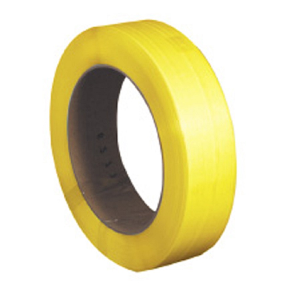 1/2x0.02x9000 yellow machine grade poly strapping