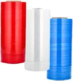 Red White Blue Machine grade dark stretch film Machine grade dark stretch film